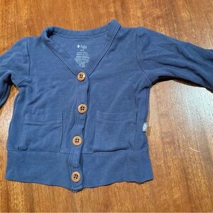 Kyte BABY Navy Button Down Cardigan